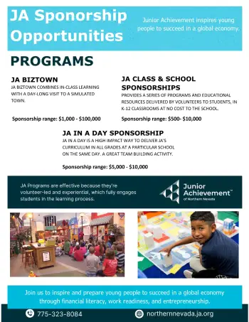 What  a Donation to Junior Achievement does for our Community